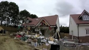 Builder jailed for wrecking new retirement homes in digger rampage