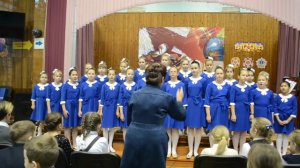 "Отчего вы плачете, березы?", ВА "Первоцвет" (концерт в школе №41)