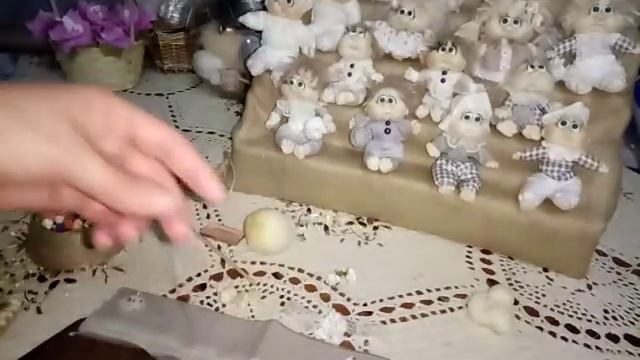 Мастер класс.  Домовушка девочка))Из капрона своими руками! смотреть онлайн