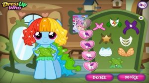 MLP Hair Salon: Hairdresser Applejack | Twilight Sparkle, Rainbow Dash & Fluttershy Makeover