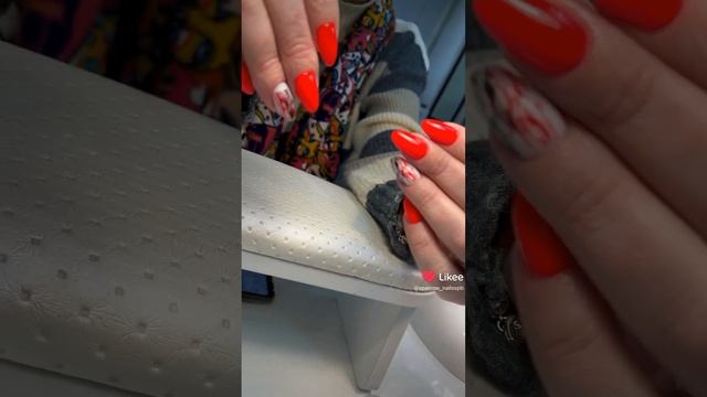 До/после Клиентка сходила на лево #nails #top #manicure #маникюр #ногти #beauty