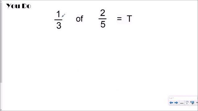 Learn to Multiply Fractions Using the Shortcut - Instructional Video for Kids (5.NF.4, 5.NF.5) смотреть онлайн