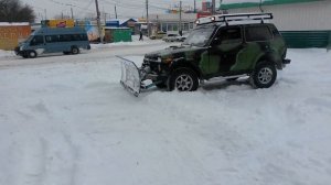 Снегоуборщик из нивы