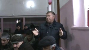 Встреча с активом рыбаков в селении Коктюбей Тарумовского района РД.