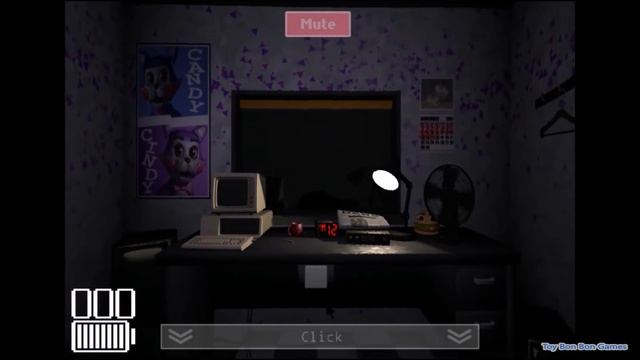 Five Nights at Candy's Full game playthrough Nights 1-6 + No Deaths! (No Commentary) (OLD)