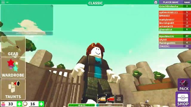 На отравленных островах. Спастись от осьминога. Roblox смотреть онлайн