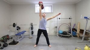 Комплекс упражнений с пудовыми гирями, для силового жонглера ?