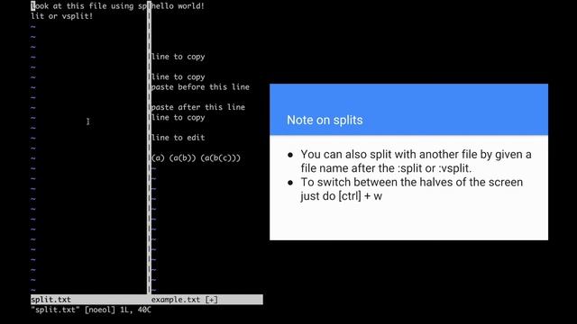 vim & .vimrc смотреть онлайн