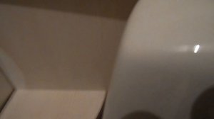 Шкаф в туалете со съемной задней стенкой