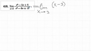 #418 Номер 418 из Демидовича | Предел функции
