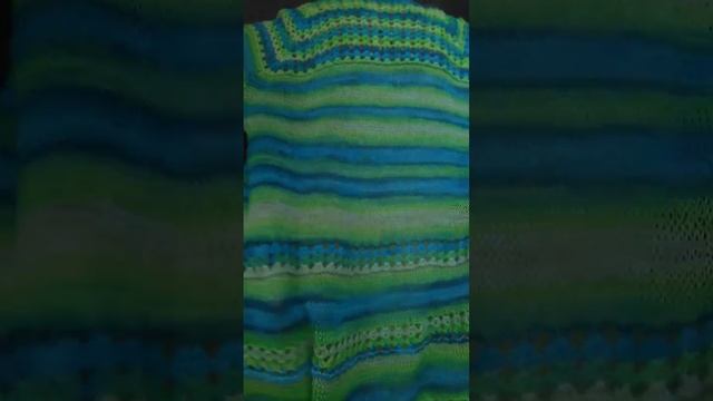 АКВАРЕЛЬ  Летний Кардиган спицы+крючок пряжа ALIZE miss BATIK color 3724 100℅ хлопок