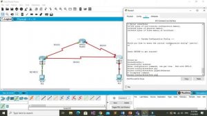 OSPF routing protocol using 3 routers || Cisco Packet Tracer