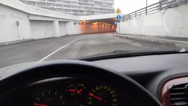 Звук V6 в тоннеле (слушать в наушниках) Sonata EF 2.7