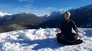 Волшебная космическая музыка ханга для медитации и позитивного настроения играть на хэндпане- космо