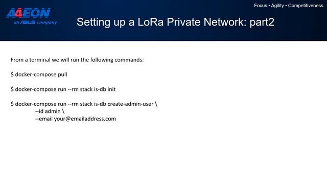 Gateway Demo: Integrated solutions of a gateway & network server - Daniele Cleri (AAEON)