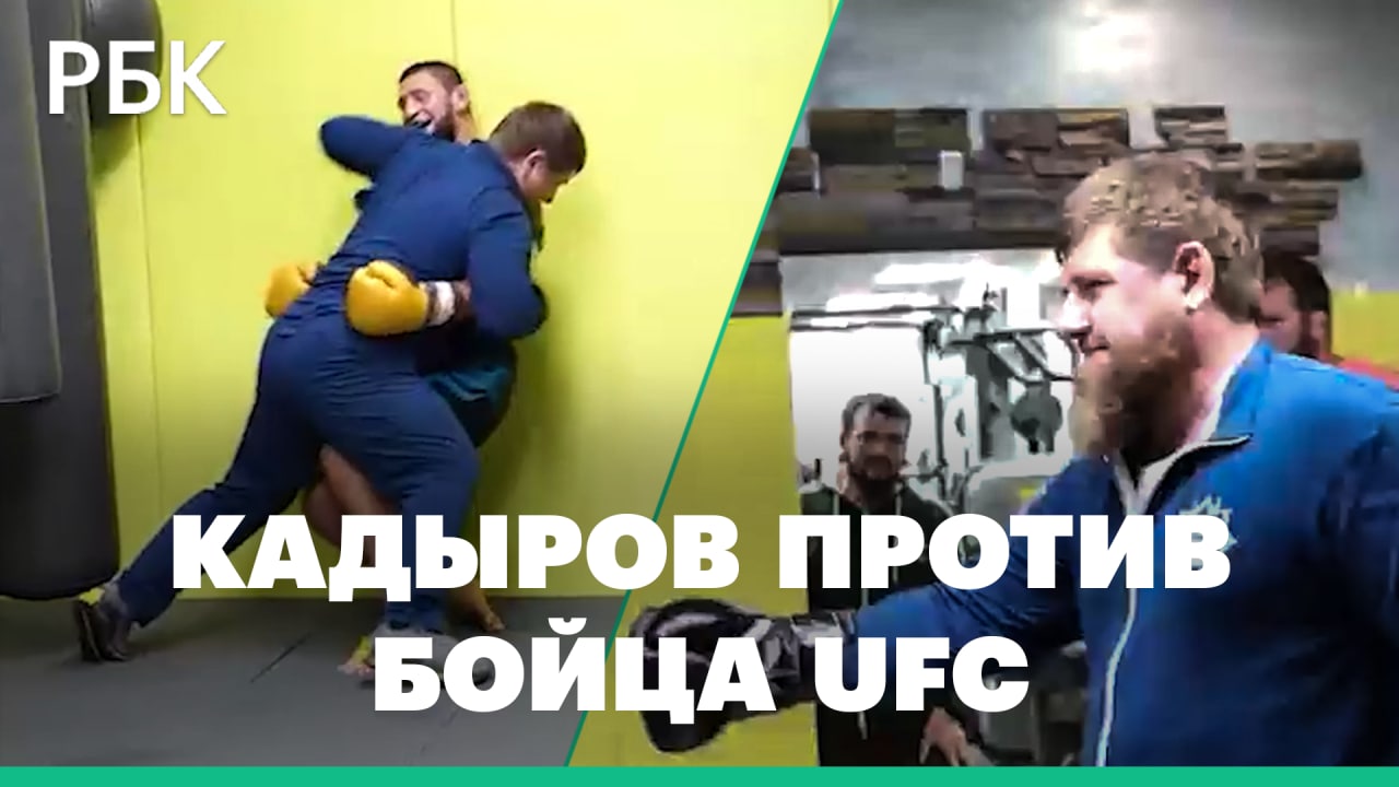 Кадыров VS Чимаев. Видео спарринга главы Чечни и бойца UFC