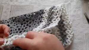 круглая кофта вязание крючком  Вяжем с Nilena Sans crochet sweater вяжется очень быстро 15