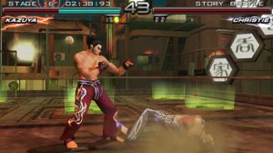 Tekken Dark Resurrection Story Battle - Kazuya Misima (PPSSPP)