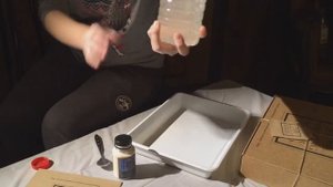 Как приготовить загуститель для Эбру? Как сделать воду для Эбру? от www.EbruColor.com