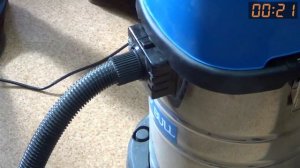 Тестирование пылесоса BULL AS 3001  Всасывание воды