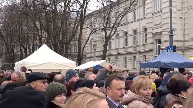 Ярмарка Казюкаса в Вильнюсе . Гости из Белоруссии смотреть онлайн