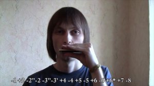 Губная гармошка. Как играть в 12 позиции. Уроки по губной гармонике.