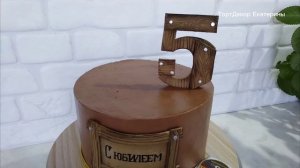 Торт для мужчины/строителя_сборка