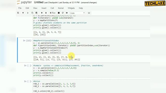 Pyspark Tutorial 6, Pyspark RDD Transformations,map,filter,flatmap,union,#PysparkTutorial,#SparkRDD