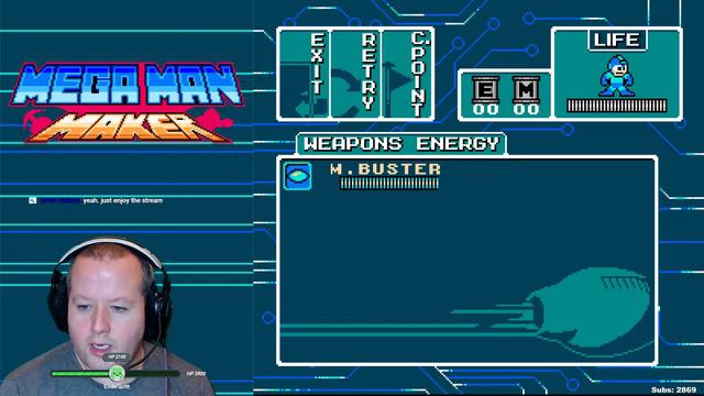 Mega Man Maker. Again. Playing viewer levels. Time for some regret. смотреть онлайн