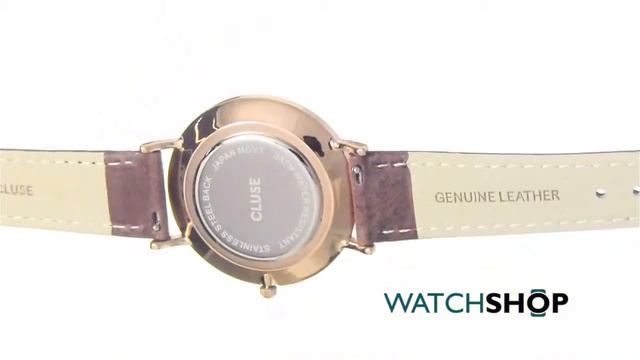 Cluse Ladies' La Boheme Leather Watch (CL18010) смотреть онлайн