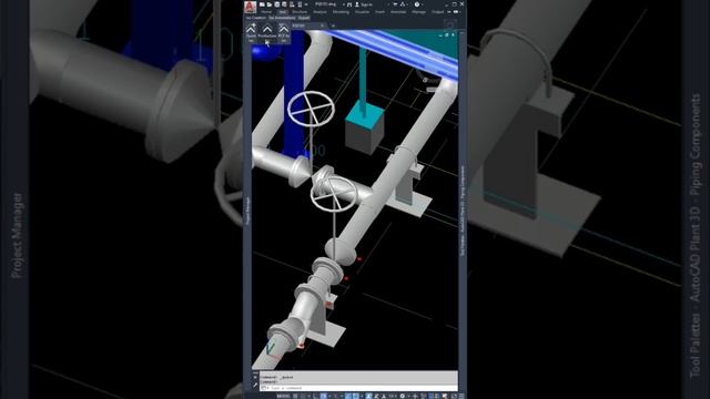 Short demo AutoCAD Plant 3D