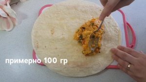 БЫСТРО, ВКУСНО ..И МЕСТАМИ ПОЛЕЗНО.. ЛАВАШ С ОВОЩНОЙ НАЧИНКОЙ.