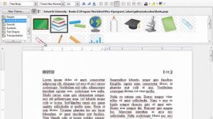 LibreOffice Writer: Adding clip-art and images