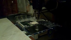 Прогрев северного моста феном