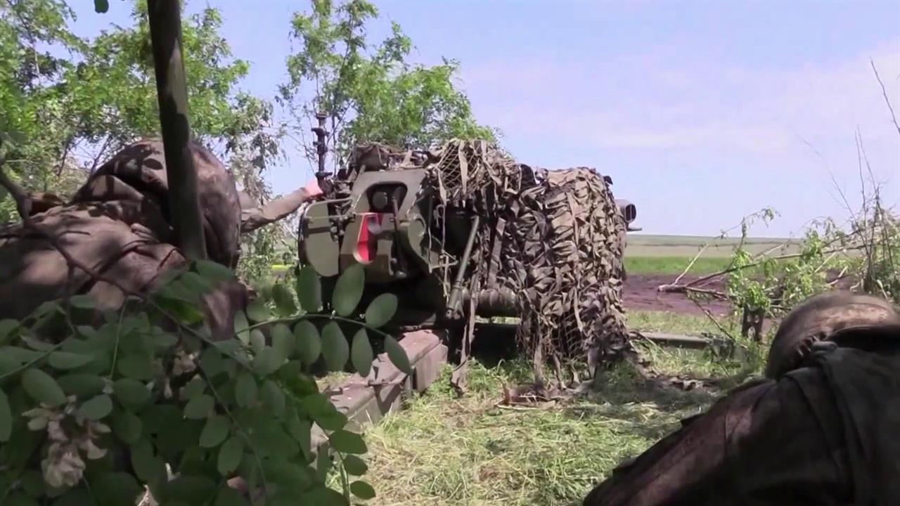На Запорожском и Южно-Донецком направлениях отпор радикалам дают артиллеристы, минометные расчеты