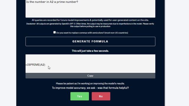 Excel - Generate Excel Formulas Using Artificial Intelligence -  Episode 2496