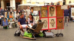 PIAZZA NAVONA - Rome Italy (4K)