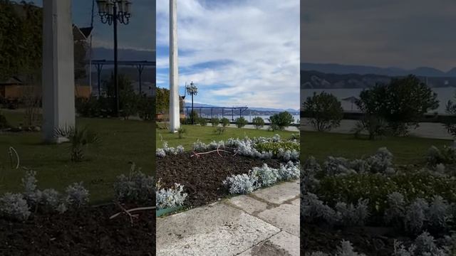 Абхазия 2022 Пицунда памятник ныряльщикам ❤️🌊⛰🌴🏖🐬☀️