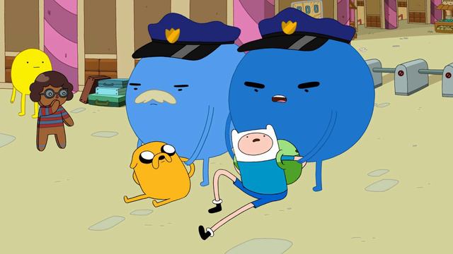 Время приключений 5 сезон 25 серия Конфетные улицы (мультсериал, 2010)