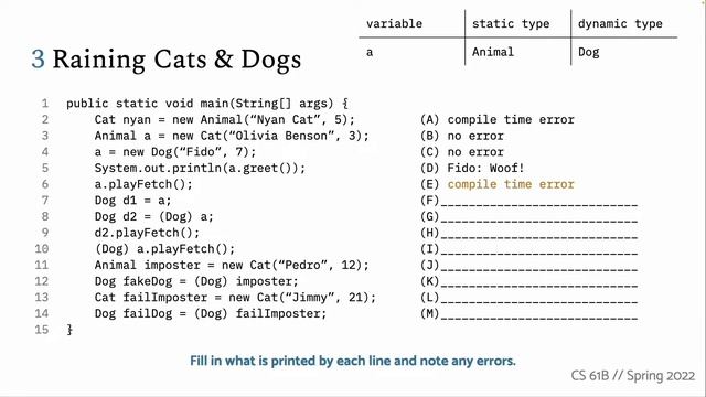 Discussion 05 Walkthrough • CS 61B Spring 2022 смотреть онлайн