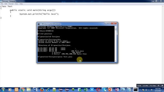 Java | How to Execute Java Program using Command Prompt | Learn Java by Sanjay Gupta смотреть онлайн