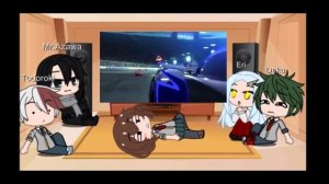 MHA BNHA Reacts To Cars 3 Full Scene Of McQueen's Crash | Gacha Reacts