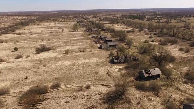 заброшенная деревня "Успенские" с высоты смотреть онлайн