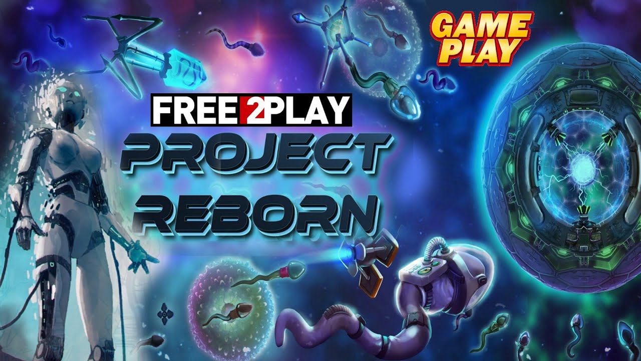 Project Reborn ★ Gameplay ★ PC Steam [ Free to Play ] Multiplayer action simulator MOBA game 2022