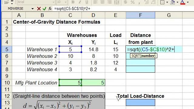 "Center of Gravity" Distance Formulas смотреть онлайн