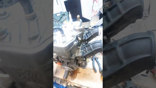 опрессовка двигателя снегохода #brp #skidoo #lynx #arcticcat #polaris