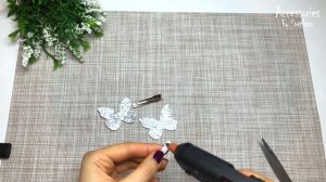 Красивые заколки-бабочки своими руками быстро и просто | DIY