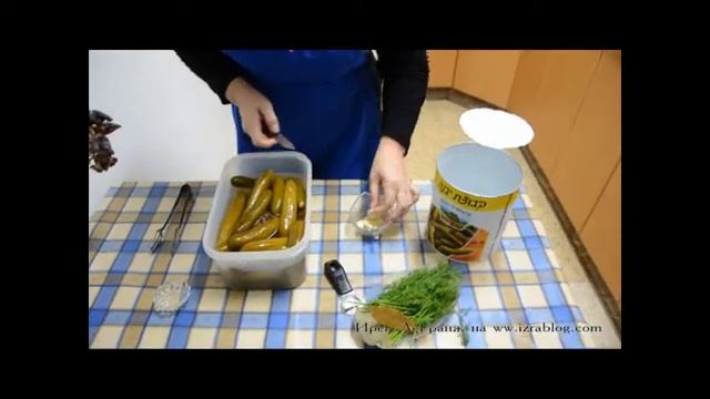 Придаем остроту соленым огурцам смотреть онлайн