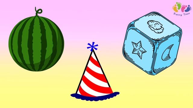 Лепим из пластилина и легко учим объемные геометрические фигуры ШАР, КУБ, КОНУС, ПИРАМИДА, ЦИЛИНДР.