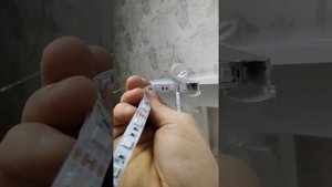 LED Подсветка фартука на кухне лайфхак 1 видео